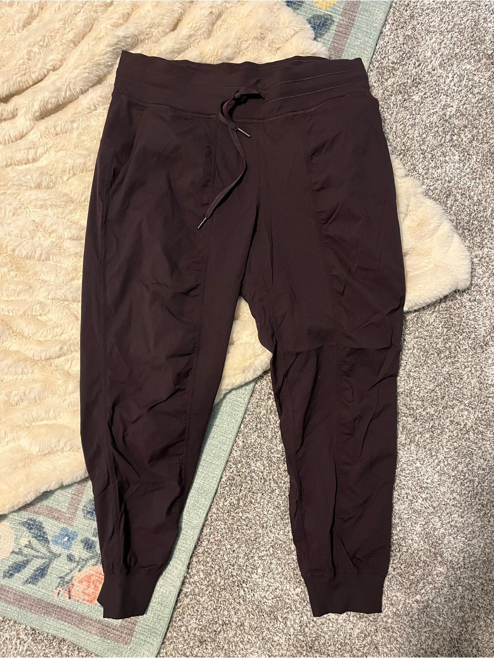lululemon dance studio mid-rise joggers in espresso